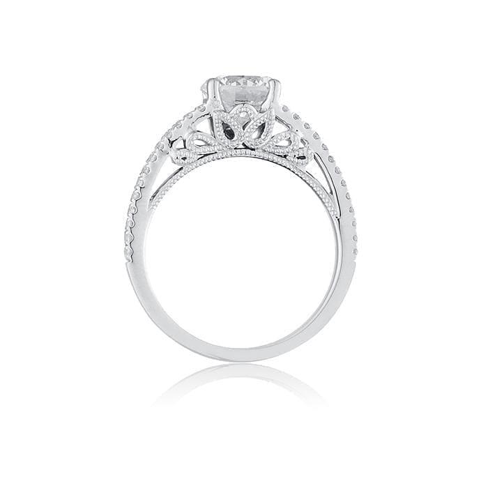 Split Shank Engagement Ring by Ron Rosen at Regard Jewelry in Austin, Texas - Regard Jewelry
