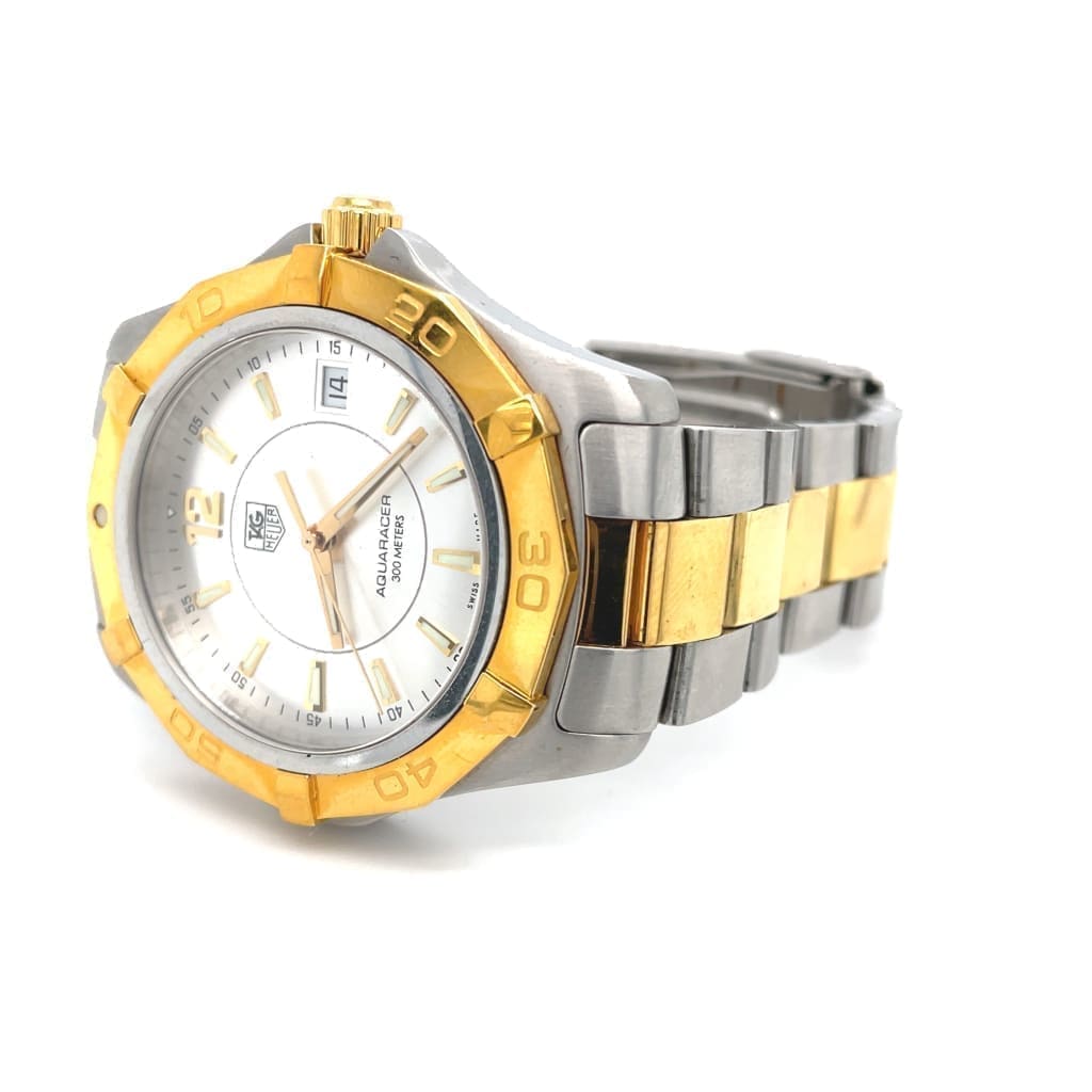 TAG HEUER AQUARACER TWO TONE MEN'S WATCH AT REGARD JEWELRY IN AUSTIN, TEXAS - Regard Jewelry