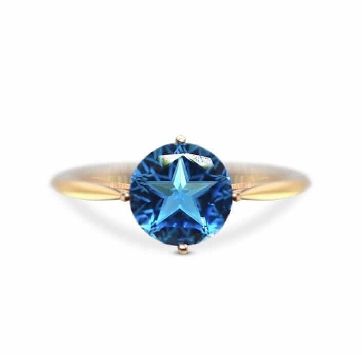 TEXAS STAR CUT BLUE TOPAZ AT REGARD JEWELRY IN AUSTIN, TEXAS | Regard Jewelry