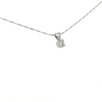 Load image into Gallery viewer, 0.18CT Diamond Pendant on 14k White Gold at Regard Jewelry
