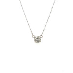 Load image into Gallery viewer, 0.37CT Diamond Necklace in 14k White Gold at Regard Jewelry
