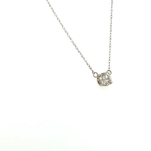 0.37CT Diamond Necklace in 14k White Gold at Regard Jewelry
