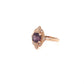 1.76 ct Purple Spinel 14k Ring with Accent Diamonds Regard