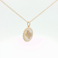 Yellow Gold Mother of Pearl Texas Charm Necklace Regard Jewelry Austen Texas