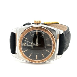 1944 Rolex Oyster Perpetual Chronometer BUBBLEBACK 9K Pink