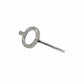 Platinum on 14K Art Deco French .17tcw OEC Diamond Stick Pin Ring 2.0g Regard Jewelry Austin Texas