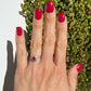 Platinum Art Deco .60ct GIA Purplish Pink Sapphire & .32tcw Diamond Ring Regard Jewelry Austin Texas