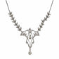 Platinum on 18K Edwardian 1.35tcw OEC Diamond Lacey Necklace 17.7g Regard Jewelry Austin Texas