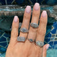 Platinum Art Deco Dome .40ct OEC & .75tcw Diamonds Regard Jewelry Austin Texas