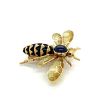 Load image into Gallery viewer, Cartier Plique A Jour Wings Bee Brooch Regard Jewelry Austin, Texas
