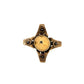 18th Century Medieval Rolled Gold Vermeil Ancient Diamond Flemish Cross Necklace & Top Section 13.5g Regard Jewelry Austin Texas
