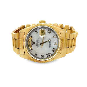 Rolex President Day-Date 18079 with 18K Yellow Gold