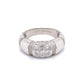 18K WG Mauboussin Paris .40tcw Diamond Polished/Brushed Band Regard Jewelry Austin Texas