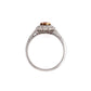Platinum Art Deco .60ct GIA Purplish Pink Sapphire & .32tcw Diamond Ring Regard Jewelry Austin Texas