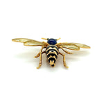 Load image into Gallery viewer, Cartier Plique A Jour Wings Bee Brooch Regard Jewelry Austin, Texas
