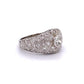 Platinum Art Deco Dome .40ct OEC & .75tcw Diamonds Regard Jewelry Austin Texas