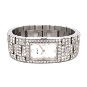 Versace Greca Quartz Watch with 15.75tcw Diamonds