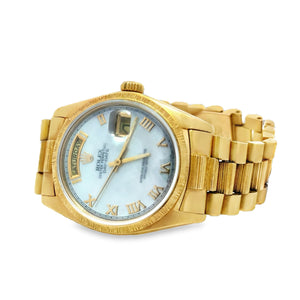 Rolex President Day-Date 18079 with 18K Yellow Gold