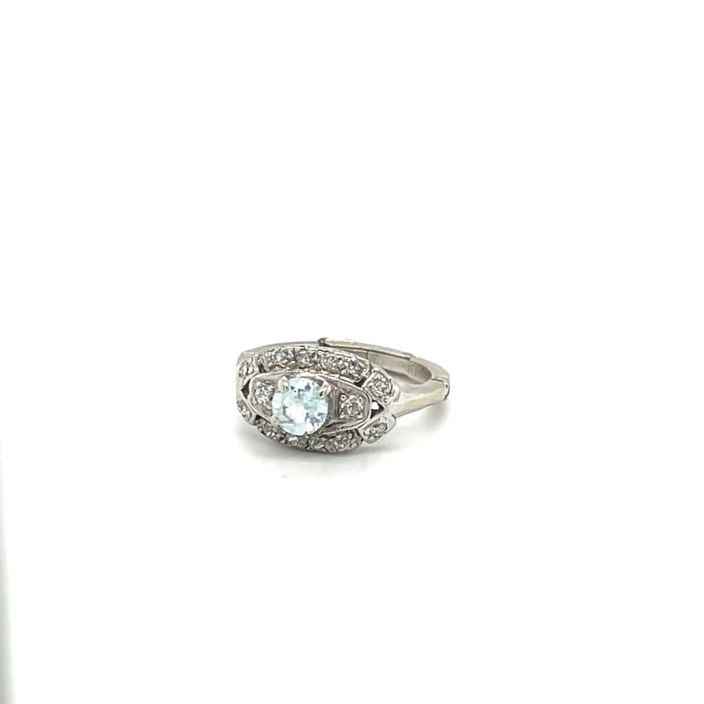 Aqua Ring at Regard Jewelry in Austin Texas - Estate Ring