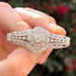 Platinum Art Deco European Cut Diamond Filigree & Milgrain Brooch Pin | Regard Jewelry Austin Texas