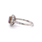 Platinum Art Deco .60ct GIA Purplish Pink Sapphire & .32tcw Diamond Ring Regard Jewelry Austin Texas