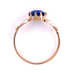 Load image into Gallery viewer, 9K Victorian 1.51ct NO HEAT Sapphire Ring Regard Jewelry Austin Texas
