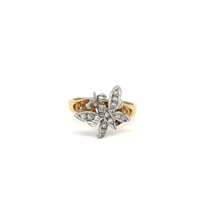 Diamond Butterfly Ring at Regard Jewelry in Austin Texas -