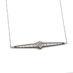 Load image into Gallery viewer, Estate Art Deco Diamond Necklace at Regard Jewelry in Austin
