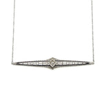 Load image into Gallery viewer, Estate Art Deco Diamond Necklace at Regard Jewelry in Austin
