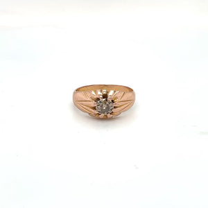 Estate Cognac Diamond Ring at Regard Jewelry in Austin Texas