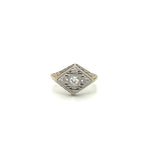 Load image into Gallery viewer, Estate Diamond Two-tone Ring at Regard Jewelry in Austin
