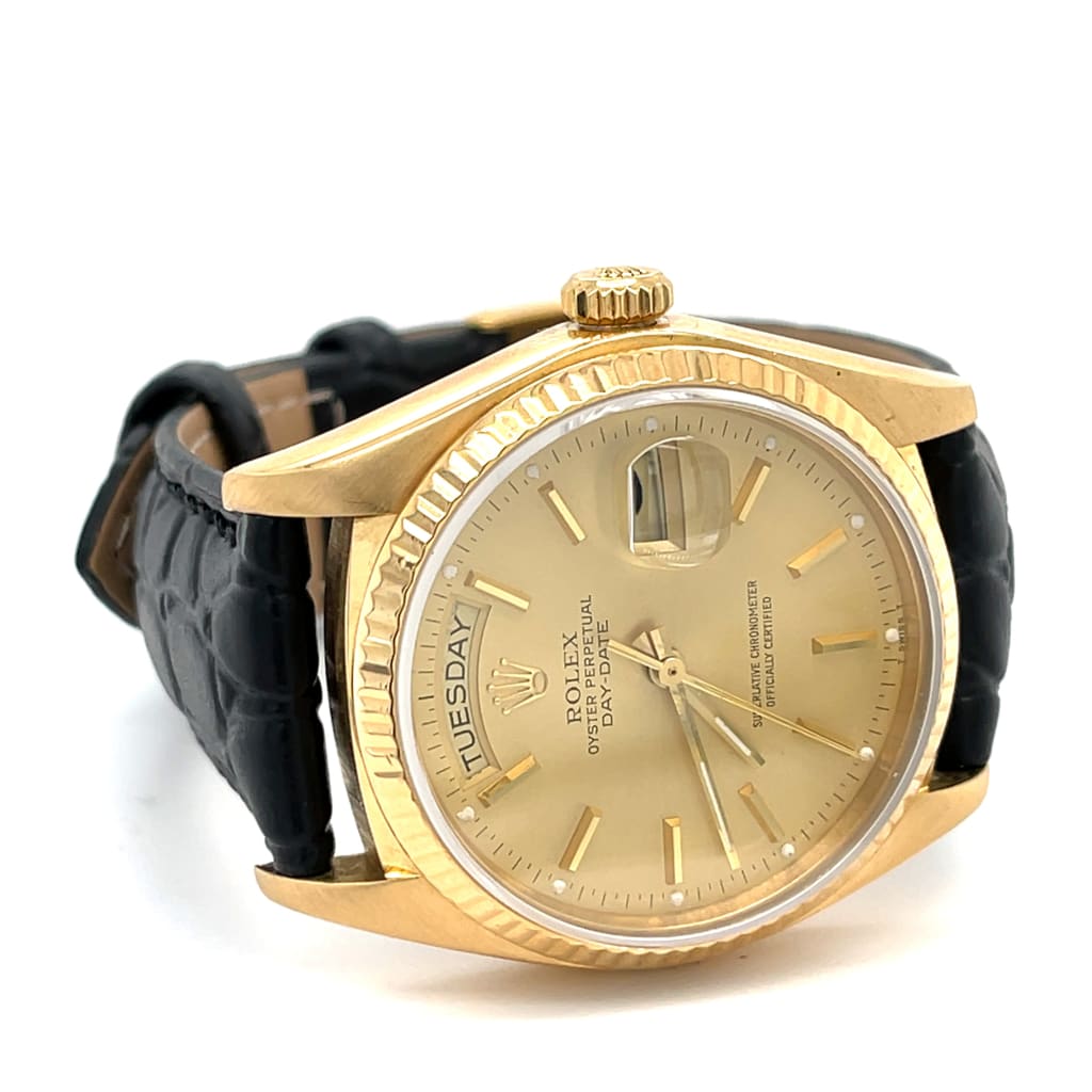 Gold Dial Rolex Presidents Watch at Regard Jewelry in Austin