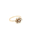 Load image into Gallery viewer, Gold Ring With Multiple Diamonds - Estate Ring
