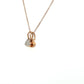 Gold Two Heart Pendant Necklace at Regard Jewelry in Austin