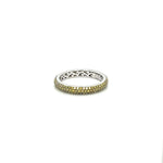 Load image into Gallery viewer, Green Diamond Eternity Ring at Regard Jewelry in Austin

