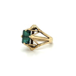 Load image into Gallery viewer, Green Tourmaline 18k Gold Designer Ring at Regard Jewelry in
