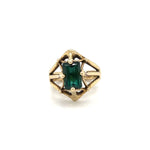 Load image into Gallery viewer, Green Tourmaline 18k Gold Designer Ring at Regard Jewelry in
