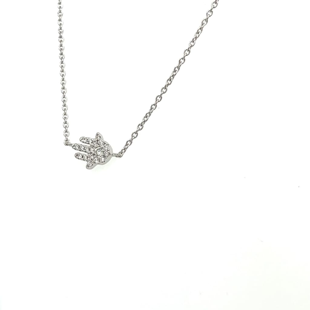 Hamsa Hand Diamond Necklace at Regard Jewelry in Austin