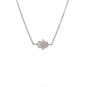 Hamsa Hand Diamond Necklace at Regard Jewelry in Austin