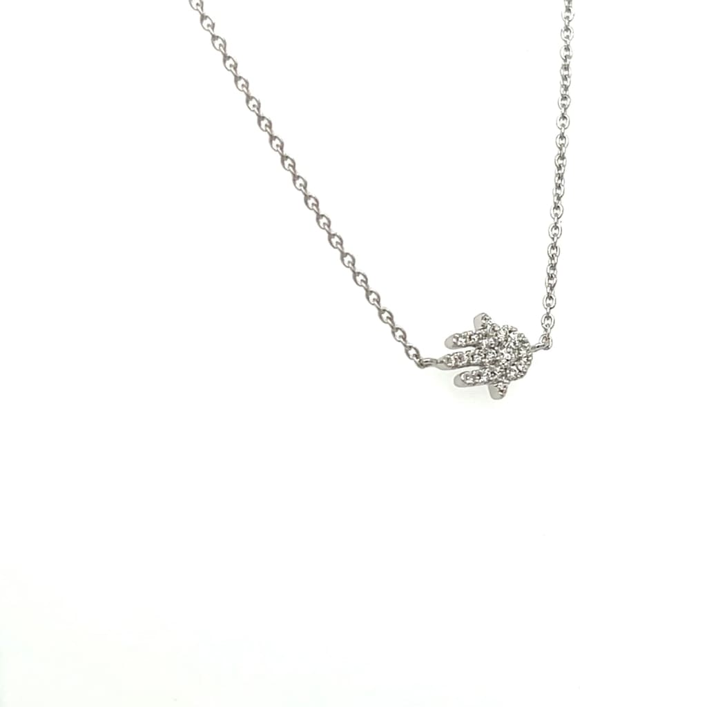 Hamsa Hand Diamond Necklace at Regard Jewelry in Austin