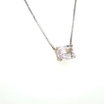 Load image into Gallery viewer, Kunzite Necklace 14k White Gold at Regard Jewelry in Austin
