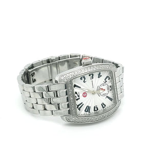 Michele Mini Urban Diamond Stainless Steel Women’s watch at