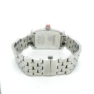Michele Mini Urban Diamond Stainless Steel Women’s watch at