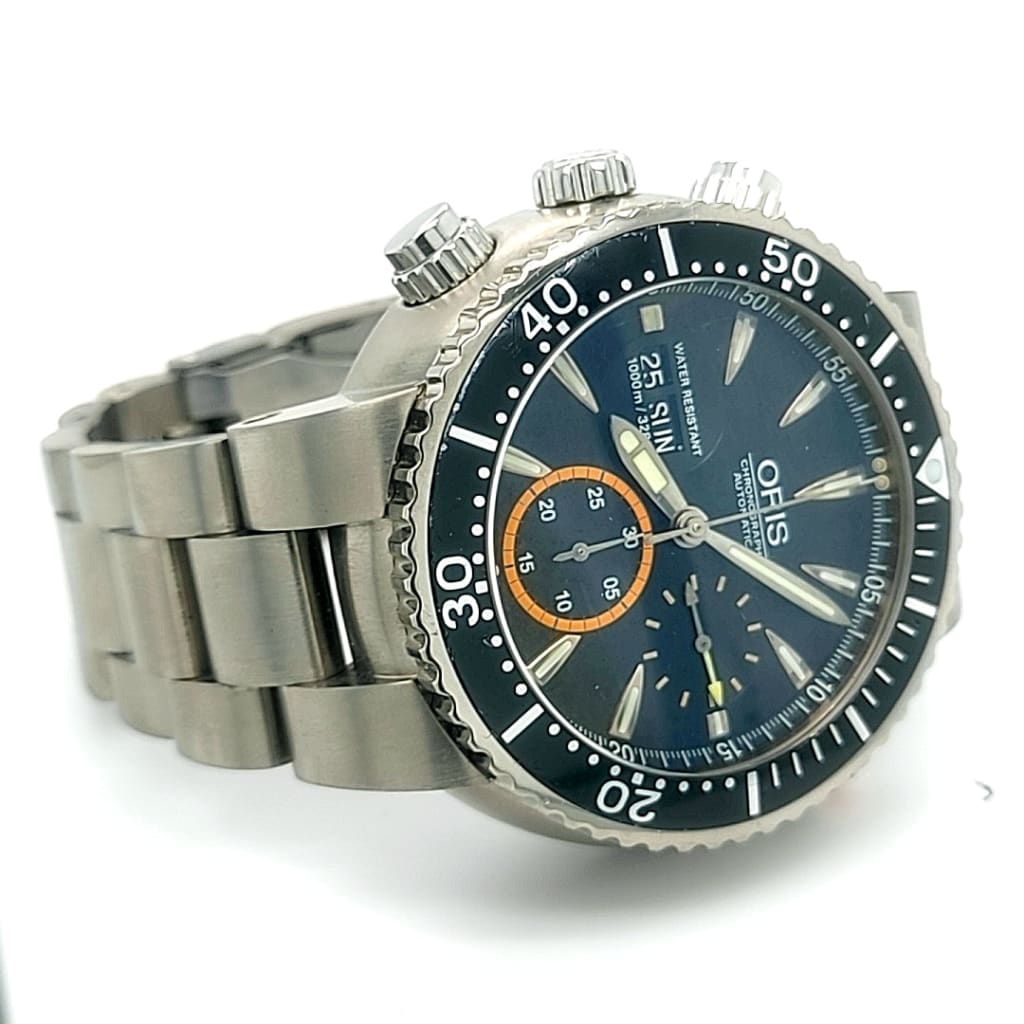 ORIS ORIS StainlessSteel Rectangular Watch 404-00171 - Davis Jewelers