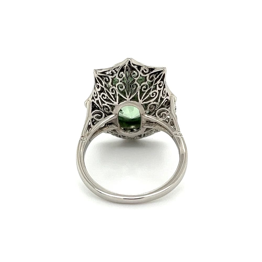 Regard Jewelry Platinum Merelani Mint Tsavorite - Main Image