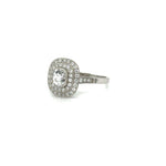 Load image into Gallery viewer, Platinum Antique Cushion Diamond Ring at Regard Jewelry in

