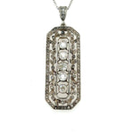 Load image into Gallery viewer, Platinum Edwardian Diamond Pendant at Regard Jewelry in
