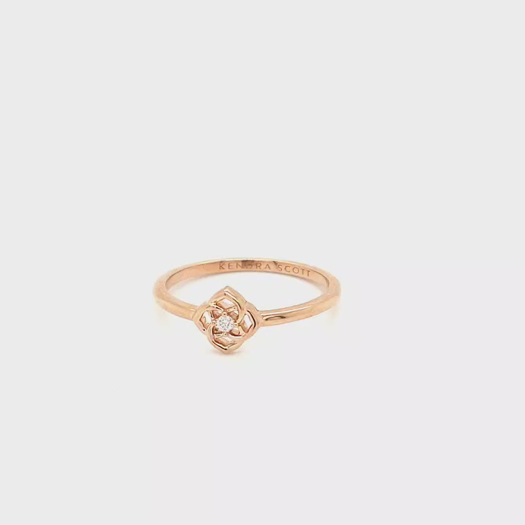 Gold Ring With Diamond