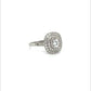 Platinum Antique Cushion Diamond Ring at Regard Jewelry in Austin, Texas