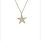 Texas Star 14k Gold and Diamond Necklace at Regard Jewelry in Austin, Texas